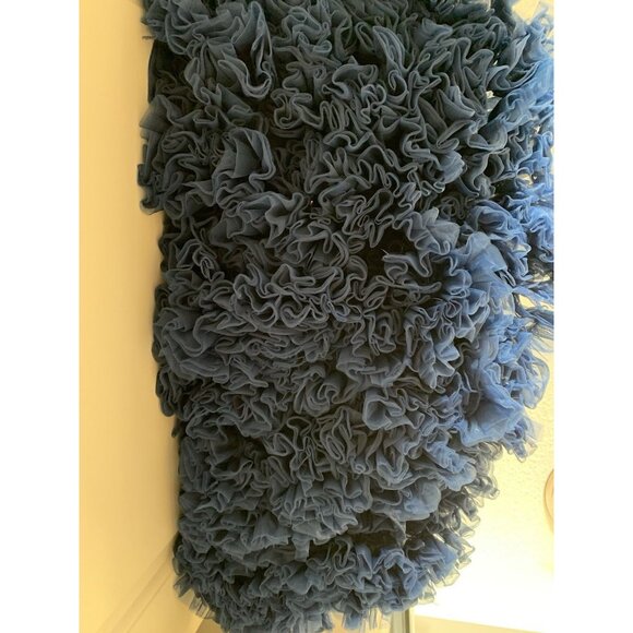 Vintage Partner Please Malco Modes Petticoat Blue Crinoline Square Dance Skirt - Picture 6 of 9